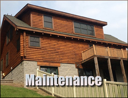  Mc Grady, North Carolina Log Home Maintenance